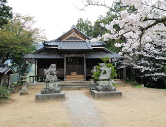 夕月神社の社殿