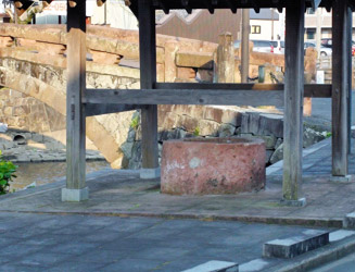 日本最古の上水道といわれる江戸時代の水道「轟泉（ごうせん）水道」の末端の井戸