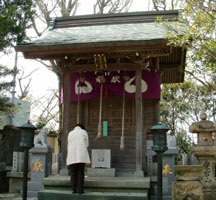 境内にある宇賀神社