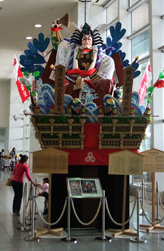 １Ｆ　博多祇園山笠（舁き山）の展示