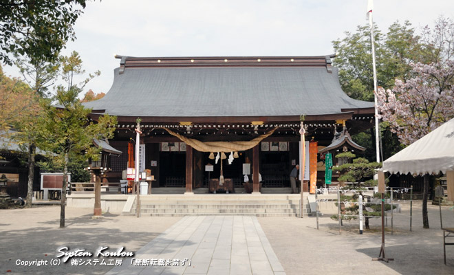 菊池一族の二十六柱を祀っている菊池神社