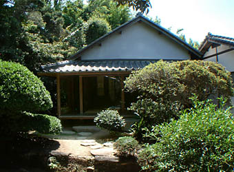 小天温泉に残る漱石の泊まった旧前田案山子別邸