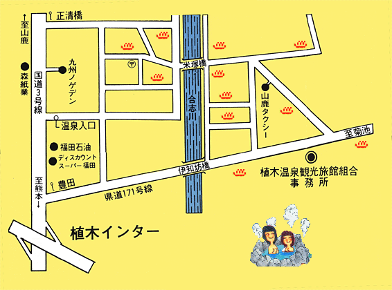 Uekionsen Map