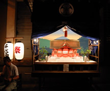 千代の園酒造の奉納灯籠（札幌護国神社）