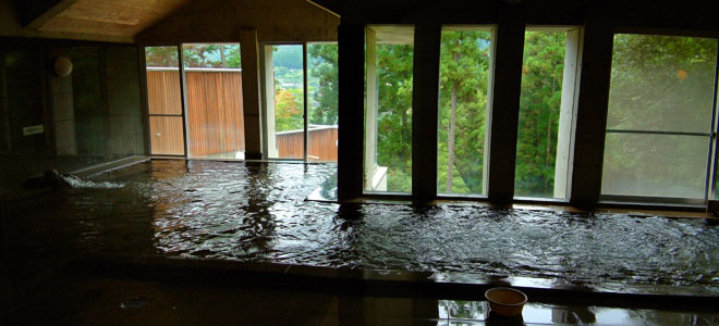 「坂本温泉センター クレオン」の内風呂