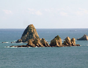 日南海中公園（日南海岸）の七ツ岩