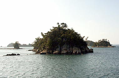 南九十九島には小さな島々がたくさんある