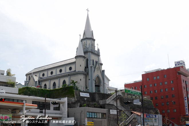 昭和６年に建てられたゴシック様式の美しい三浦町カトリック教会