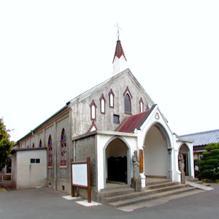 大島（大島町）にある太田尾カトリック教会