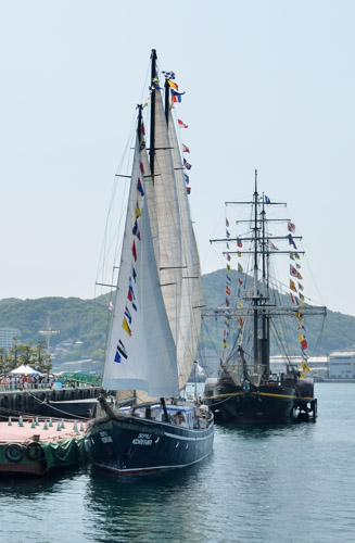 韓国の帆船「コリアナ」