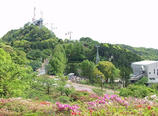稲佐山・山頂部　※スカイウェイは2008年に廃止となった