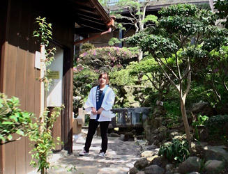 亀山社中記念館の入口から入ってすぐの玄関