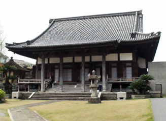 料亭花月の近くにある光寿山正覚寺