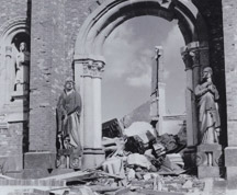 原爆で破壊された旧天主堂