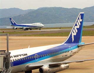 長崎空港は国際便も発着している
