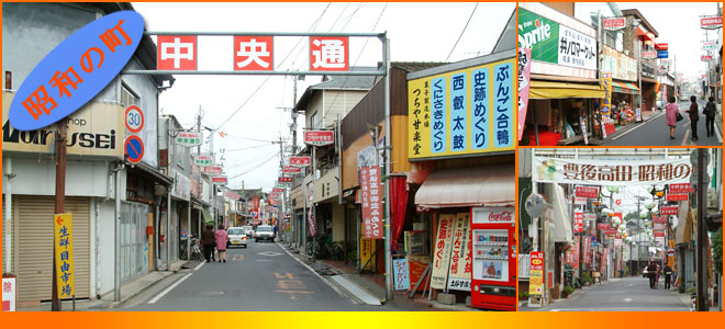 豊後高田市「昭和の町」には昭和３０年代の古い町並みが残っている