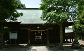 弥栄神社の拝殿