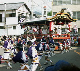 800年の歴史をもつ臼杵祇園祭り