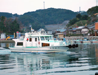 福島町の庶民の足となっている連絡船