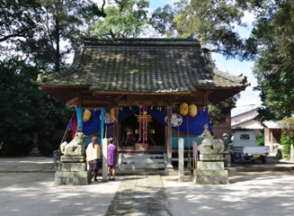 老松神社の祭神は菅原道真、仁徳天皇、応仁天皇
