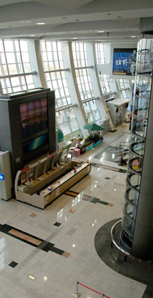 設備も新しい有明佐賀空港ターミナルビル内