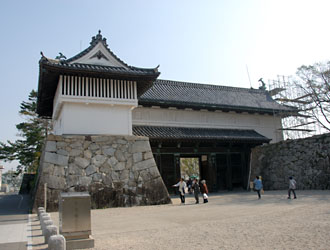 佐賀城・鯱の門（しゃちのもん）