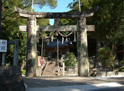 多久市のある若宮八幡宮は県重要文化財に指定されている