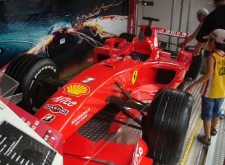 F1カー（フェラーリ）