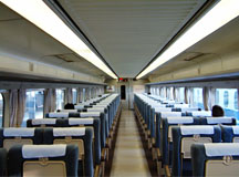 新幹線１００系車内