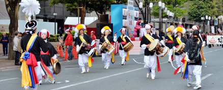韓国伝統打楽器グループ　韓ソリ（はんそり）