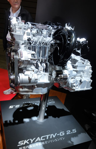 MAZDA（マツダ）SKYACTIV-G 2.5 直噴ガソリンエンジン