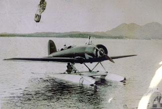 昭和６年９月１７日 名島水上飛行場に飛来したシリウス号