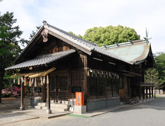 名島神社の社殿