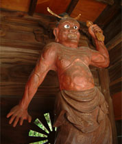 金龍禅寺の仁王像