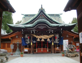 櫛田神社の社殿
