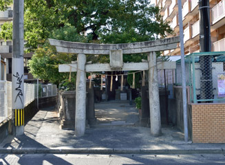 濱男神社（はまおじんじゃ）の鳥居