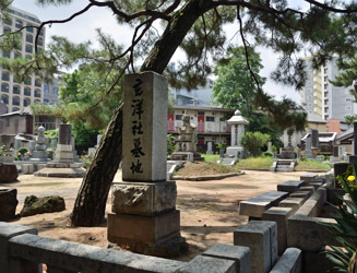 アジア主義を主張する政治団体 玄洋社墓地もある