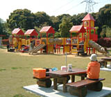 響灘緑地グリーンパークの子供の遊び場