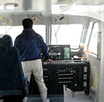 船の操舵室