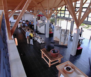 星野村にある茶の文化館